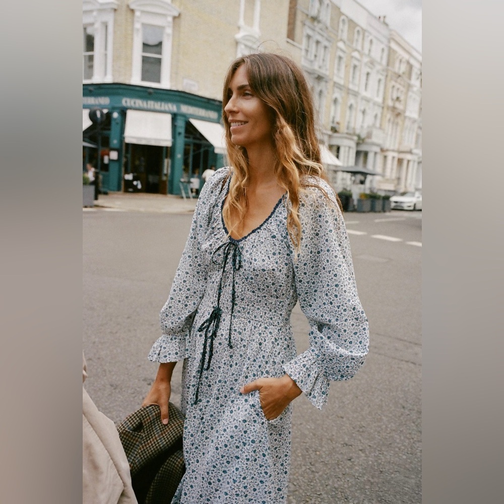 CHRISTY DAWN The Raquel Dress in Chrysanthemum Vine